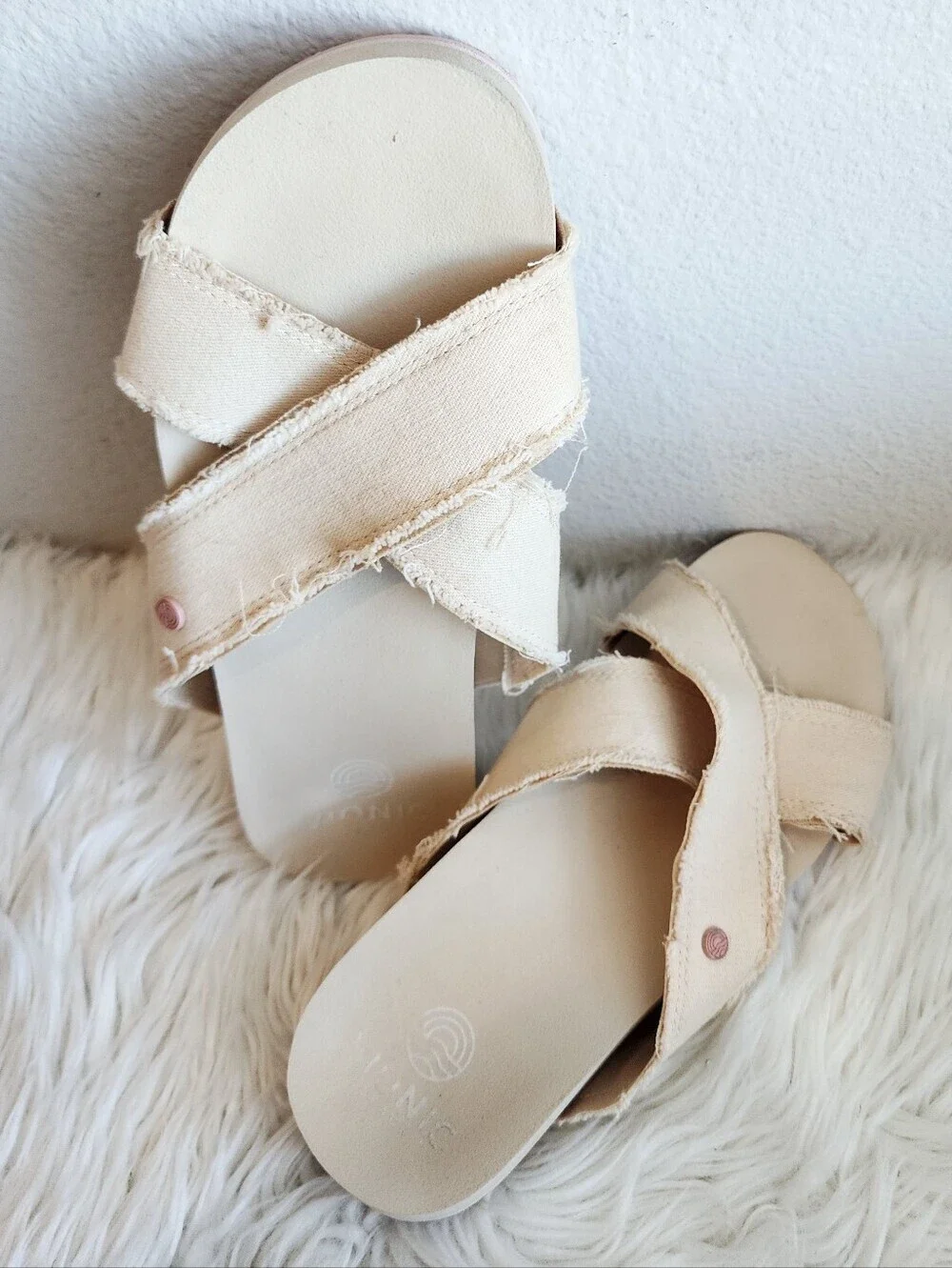 VIONIC PANAMA BEACH SANDAL SEMOLINA SIZE 7 EUC - Picture 13 of 15